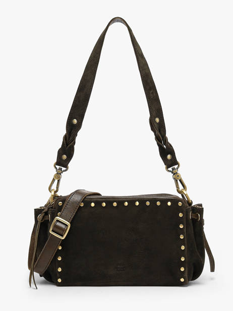 Shoulder Bag Vintage Leather Mila louise Green vintage 33673VCC