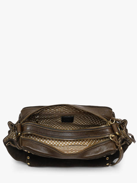 Shoulder Bag Vintage Leather Mila louise Green vintage 33673VCC other view 2