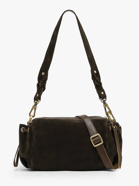 Shoulder Bag Vintage Leather Mila louise Green vintage 33673VCC other view 3