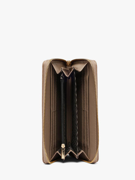 Wallet Lulu castagnette Beige zip CHRYSA52 other view 1