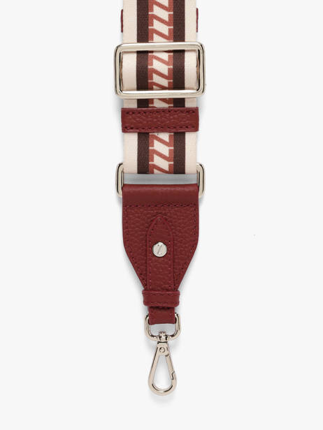 Signature Shoulder Strap Nathan baume Red n strap 1 other view 1