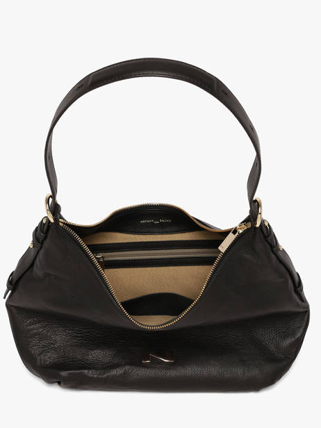 Sac Porté épaule Carrie En Cuir Nathan baume Noir vogue 1 vue secondaire 3