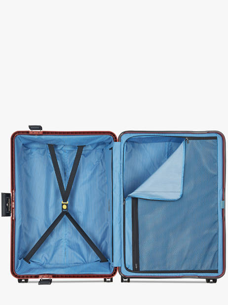 Hardside Luggage Vauban Delsey Red vauban 3108819 other view 3