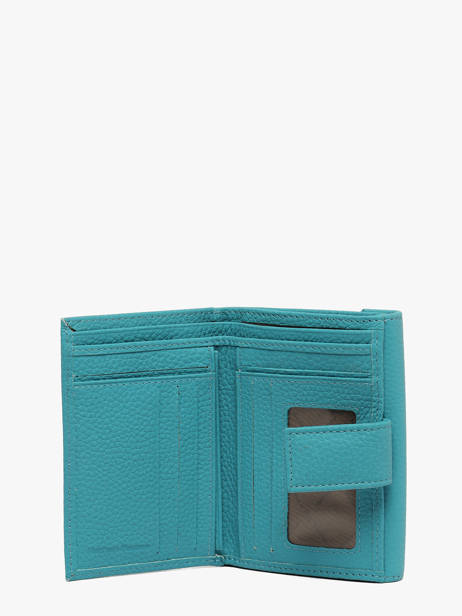Leather Original N Wallet 2 Compartments Nathan baume Blue original n 413N other view 1