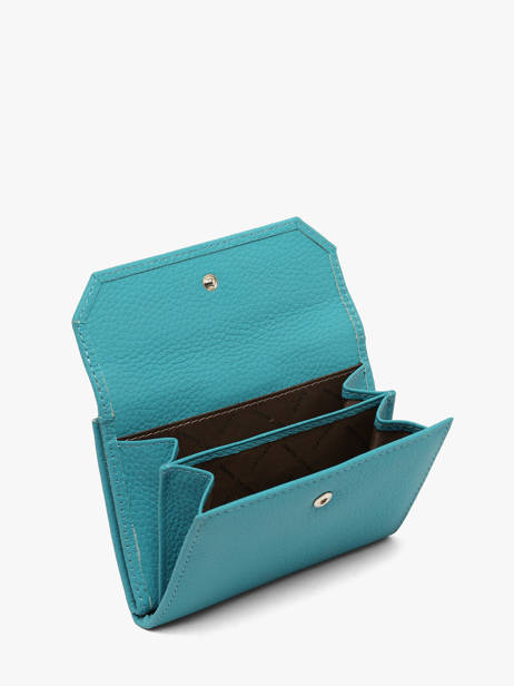 Leather Original N Wallet 2 Compartments Nathan baume Blue original n 413N other view 2