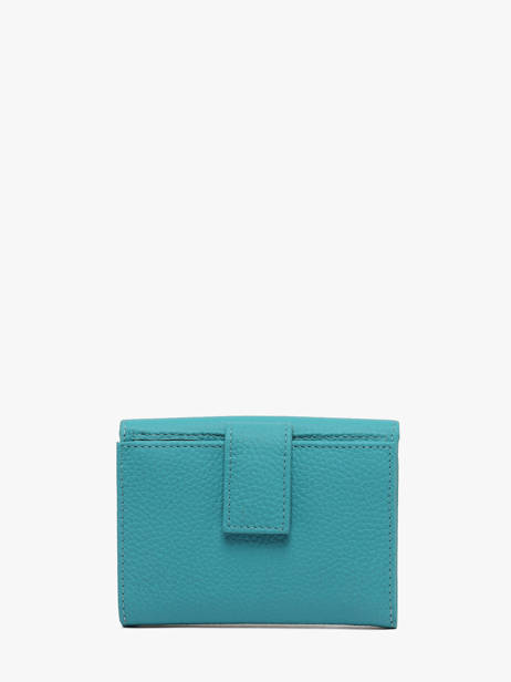 Leather Original N Wallet 2 Compartments Nathan baume Blue original n 413N other view 3