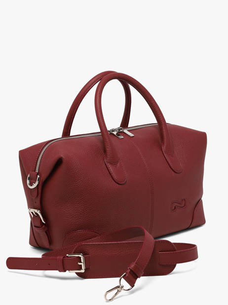 Leather Senna Satchel Nathan baume Red drive 2 other view 1
