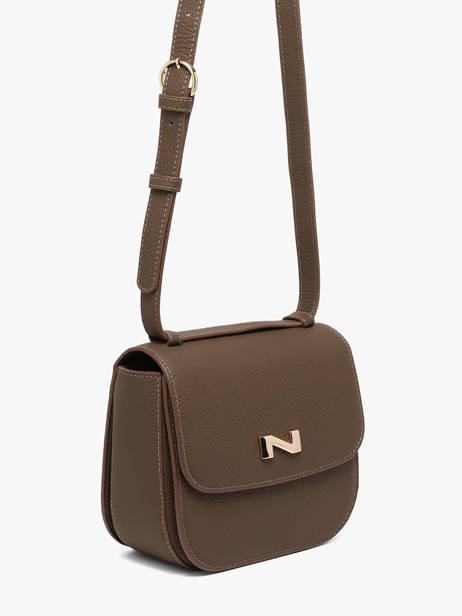 Leather Penelope Crossbody Bag Nathan baume Brown odyssey 1 other view 1