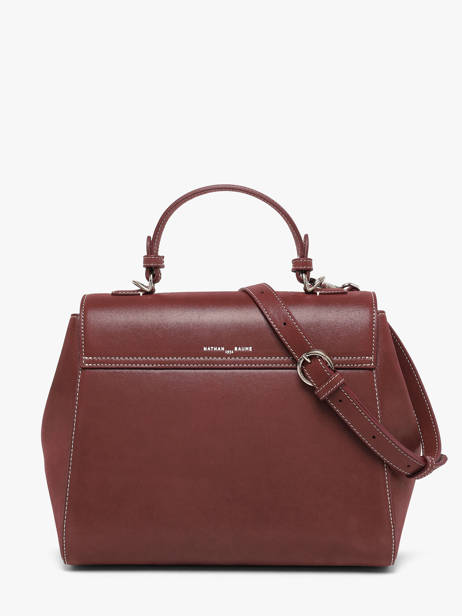 Satchel Dynasty Leather Nathan baume Red dynasty 1NG other view 4