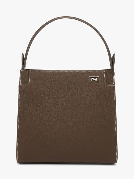 Handbag Dynasty Leather Nathan baume Brown dynasty 4