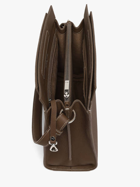 Handbag Dynasty Leather Nathan baume Brown dynasty 4 other view 3