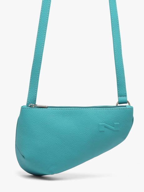 Leather Crossbody Bag N City Nathan baume Blue n city N1811000 other view 2