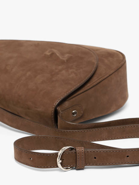Leather Sunny Nubuck Crossbody Bag Nathan baume Brown n city 6NG other view 2