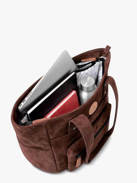 Tote Bag Medium Pro Cabaia Marron adventurer TOTEBAGM vue secondaire 2