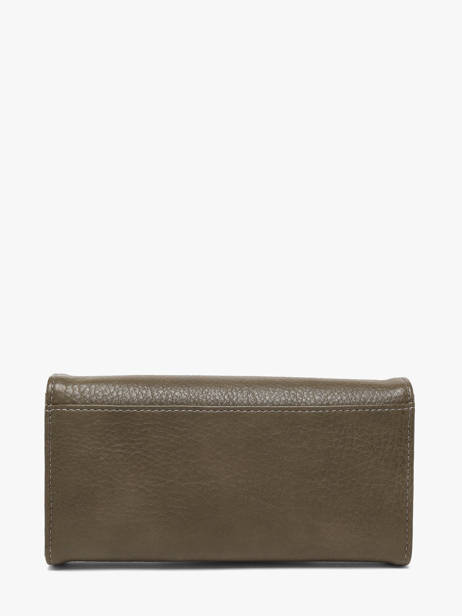 Portefeuille Lulu castagnette Vert zip ORASIE vue secondaire 2