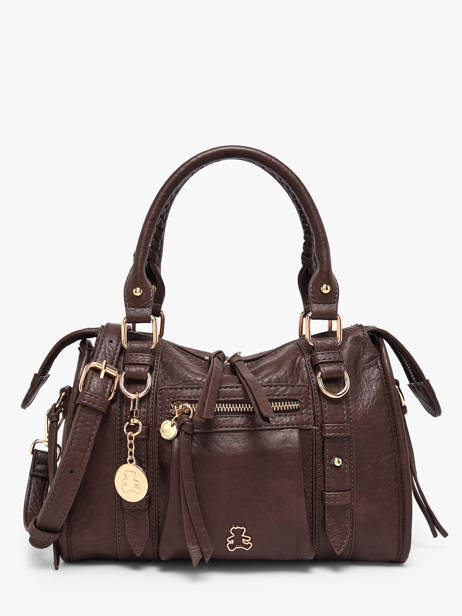 Sac Porté Main Bride Lulu castagnette Marron bride 3