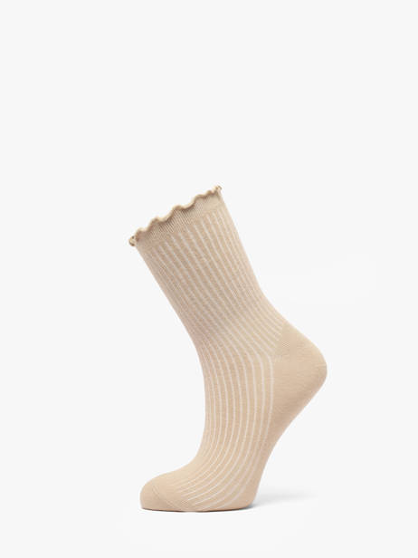 Socks Pieces Beige socks women 17149458