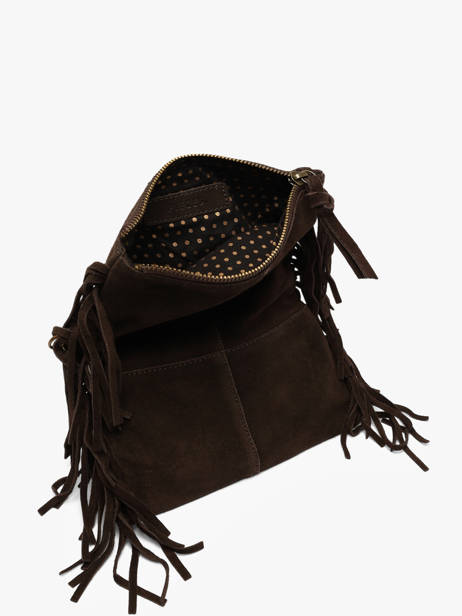 Sac Bandoulière Aurora Cuir Pieces Marron aurora 17166670 vue secondaire 2