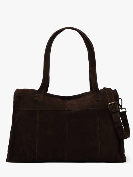 Sac Porté épaule Lula Pieces Marron lula 17168459 vue secondaire 3