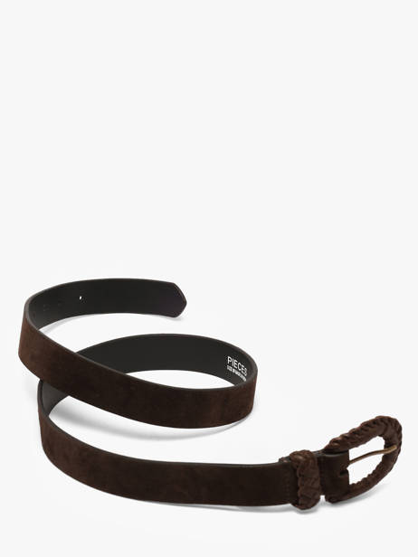 Ceinture Pieces Marron anema 17166649 vue secondaire 2