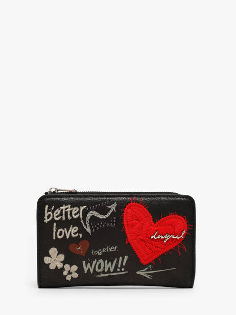 Portefeuille Desigual Noir wow 26WAYP34