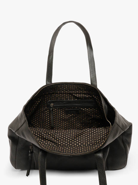 Sac Porté épaule Ribs Cuir Pieces Noir ribs 17152864 vue secondaire 2