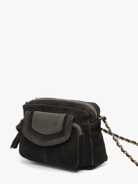 Shoulder Bag Abigail Leather Pieces Black abigail 17166655 other view 1