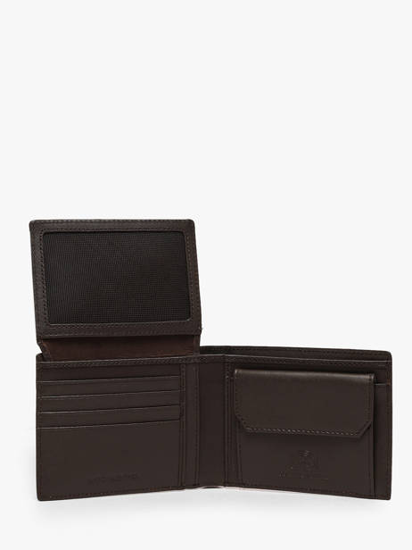 Leather Karo Wallet Valentino Brown karo VPPA7O15 other view 2