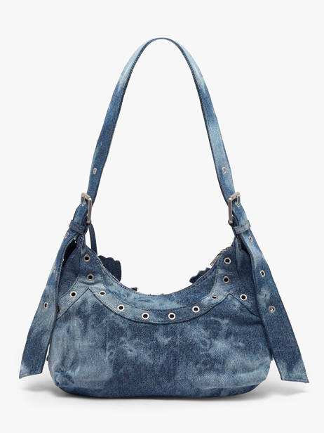 Shoulder Bag Curio Cotton Desigual Blue curio 26WAXD19 other view 3