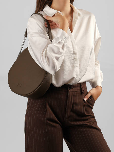 Leather Anna Shoulder Bag Nathan baume Brown nathan 9 other view 1