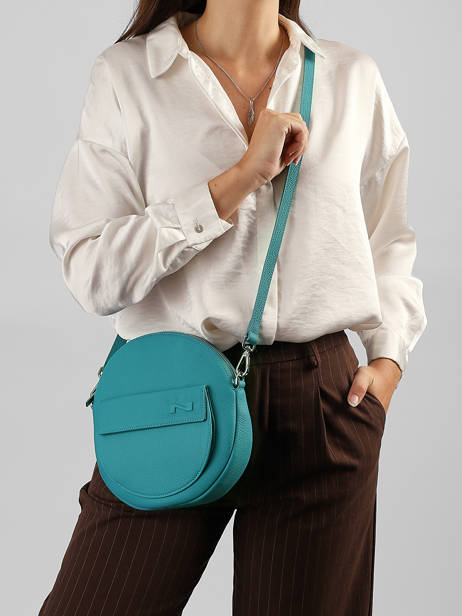 Leather Dorine Crossbody Bag Nathan baume Blue nathan 32PO other view 1