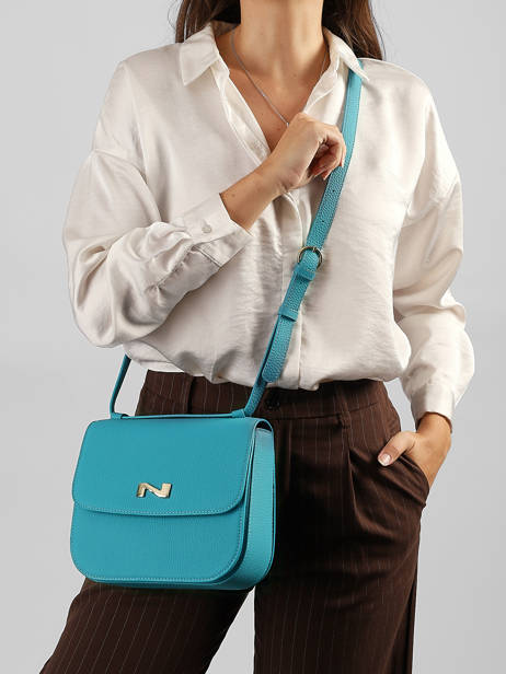 Leather Ulysse Crossbody Bag Nathan baume Blue odyssey 2 other view 1
