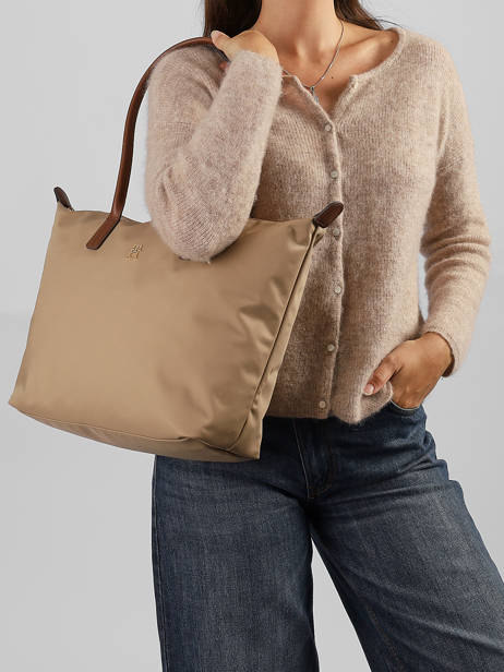 Shoulder Bag Popette Nylon Tommy hilfiger Beige popette AW17711 other view 1