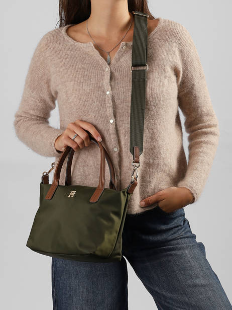 Sac Bandoulière Popette Nylon Tommy hilfiger Vert popette AW17709 vue secondaire 1