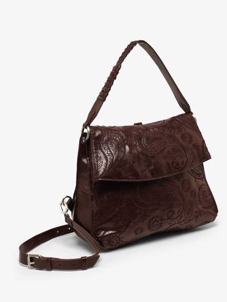 Sac Bandoulière Sirocco Desigual Marron sirocco 26WAKP28 vue secondaire 1