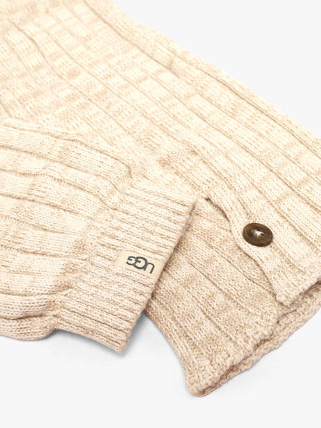 Chaussettes Ugg Beige socks women 1180790 vue secondaire 1