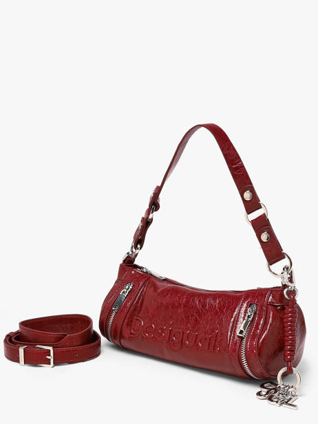Sac Porté épaule Half Logo Desigual Rouge half logo 26WAXPA2 vue secondaire 1