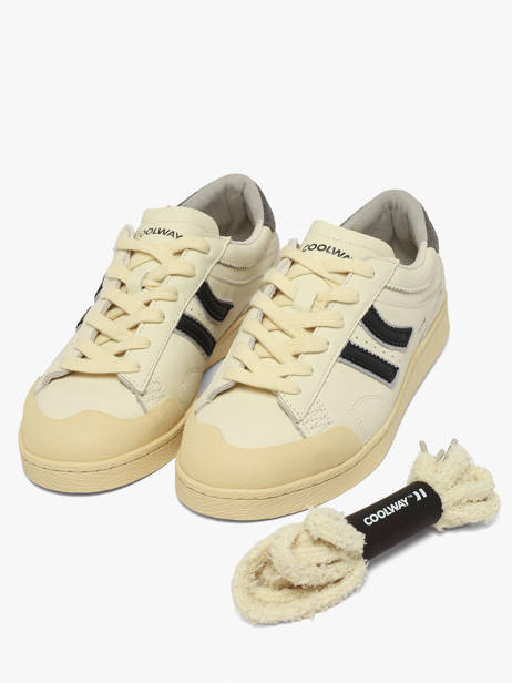 Sneakers En Cuir Coolway Jaune men 8673859 vue secondaire 1