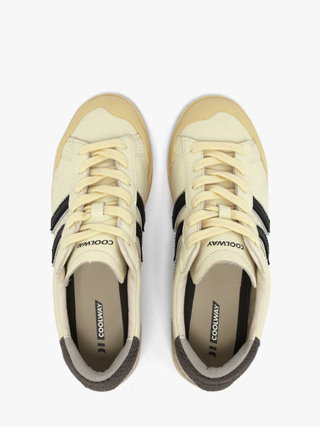 Sneakers En Cuir Coolway Jaune men 8673859 vue secondaire 3
