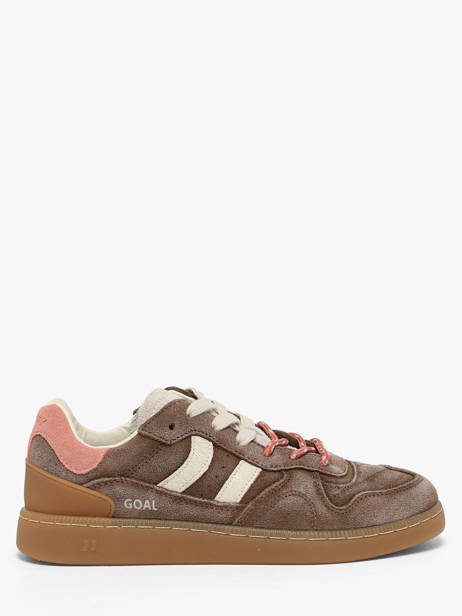 Sneakers En Cuir Coolway Marron women 7623401