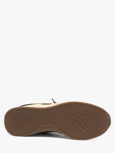 Platform Sneakers In Leather Tamaris Brown women 41 other view 4