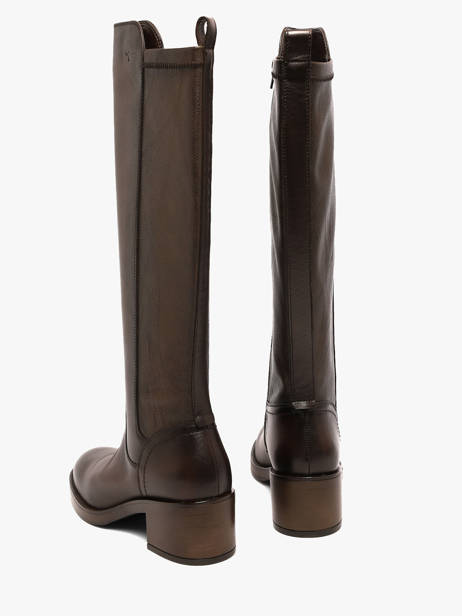 Bottes à Talon En Cuir Tamaris Marron women 47 vue secondaire 2