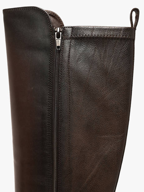 Bottes à Talon En Cuir Tamaris Marron women 47 vue secondaire 3