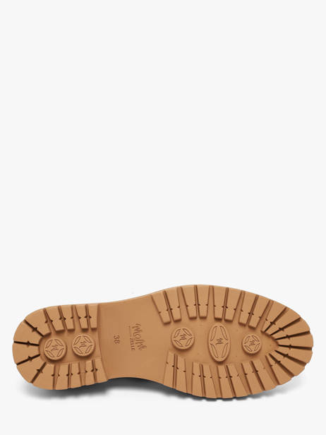 Chaussures Bateau Plateforme En Cuir Mam'zelle Multicolore women CSGOZ29 vue secondaire 4