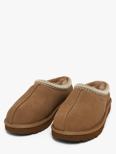 Chaussons Tasman Ii En Cuir Ugg Beige women 1174470 vue secondaire 1