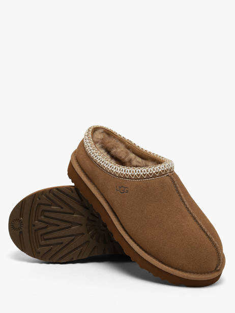 Chaussons Tasman Ii En Cuir Ugg Beige women 1174470 vue secondaire 2