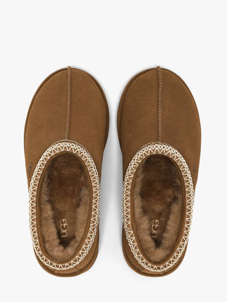 Chaussons Tasman Ii En Cuir Ugg Beige women 1174470 vue secondaire 3