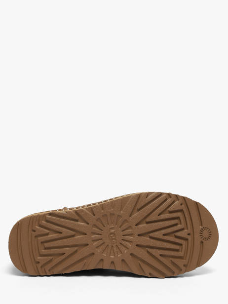 Bottines En Cuir Ugg Beige women 1180626 vue secondaire 3