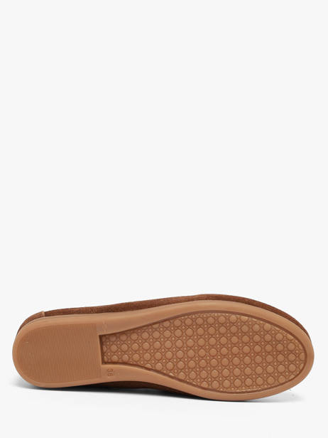 Chaussures Bateau En Cuir Pavement Marron women 24128347 vue secondaire 3