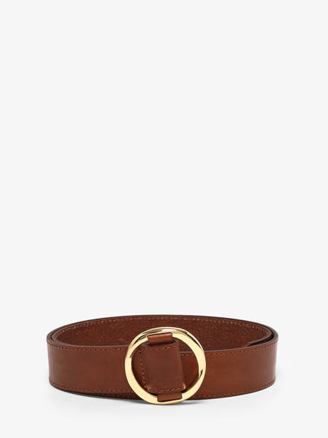 Ceinture Femme Amiva Cuir Pieces Marron amiva 17166641